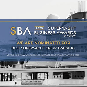 International Award for Best Superyacht Crew Training